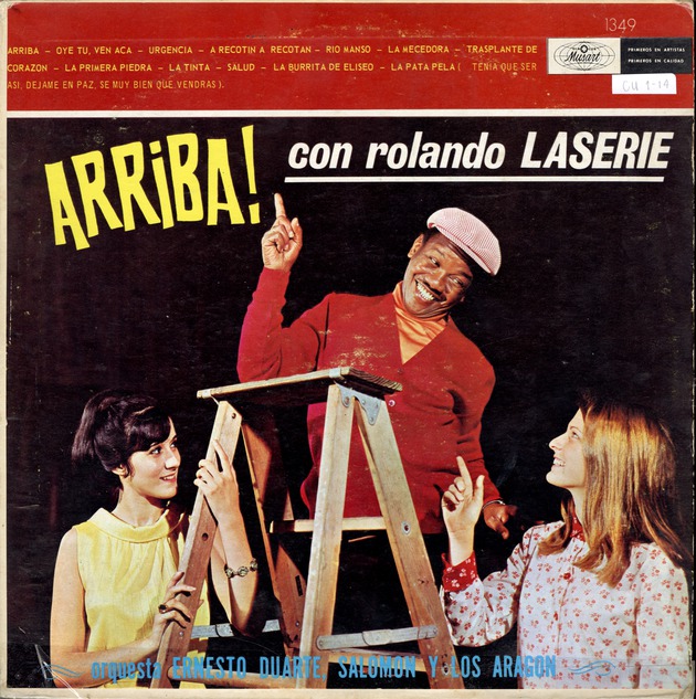 Arriba con Rolando Laserie - Front Cover